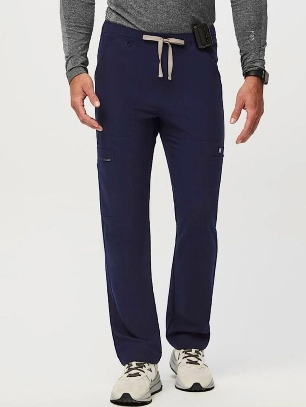Figs Technical Collection Cairo Scrub Pants In Navy Size Large